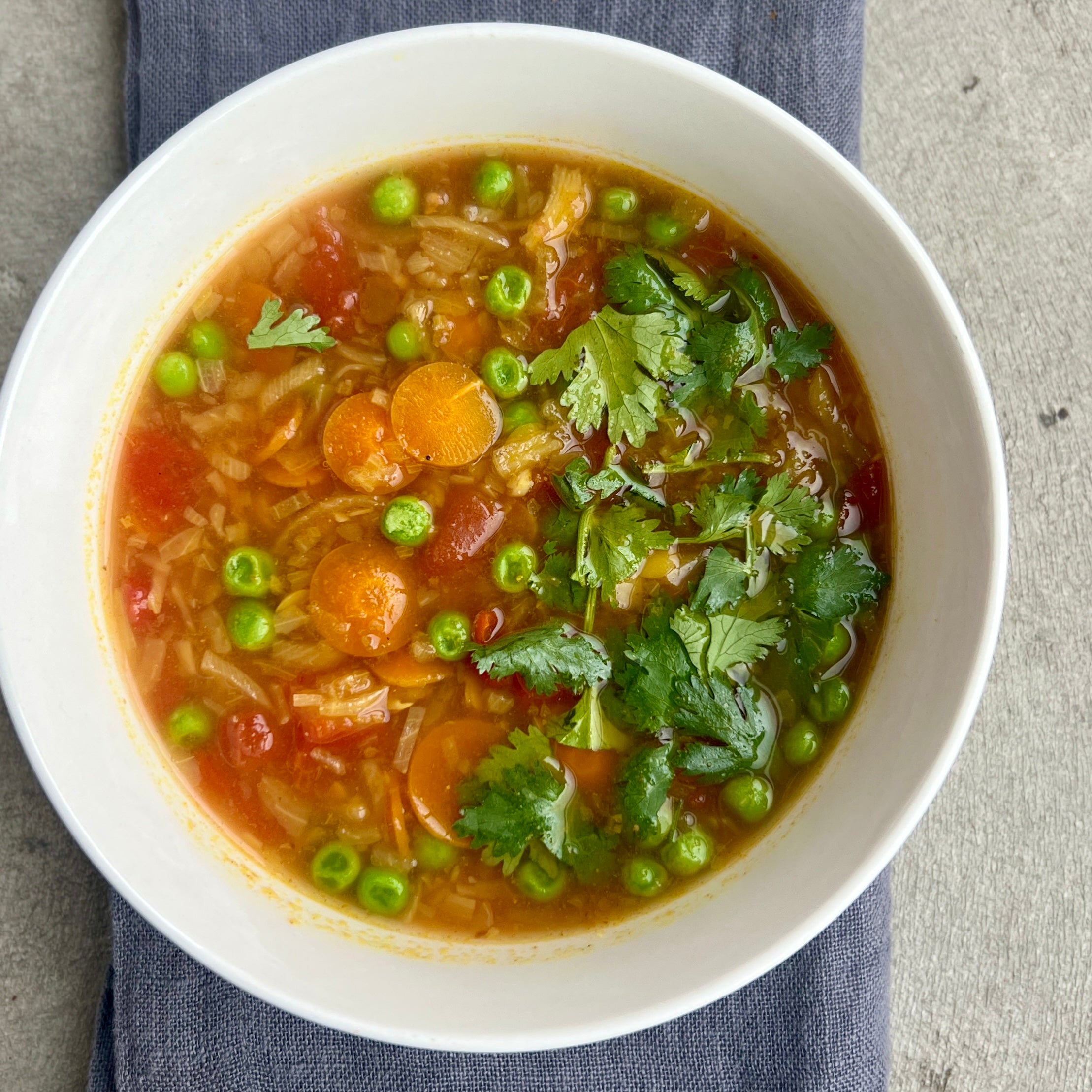 Lentil vegetable clearance soup