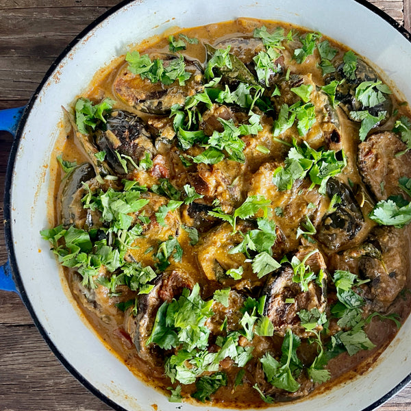 Sri Lankan Eggplant Curry